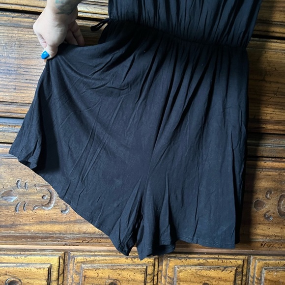 Black Women's Romper - Picture 3 of 8